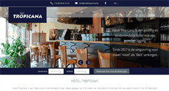 Desktop Screenshot of hoteltropicana.be
